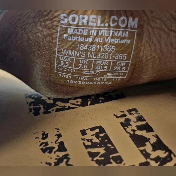 Sorel Womens Ella Gladiator Leather Open Toe Slingback Strappy Sandal Size 9.5 - Picture 13 of 16